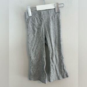 George 6/12m Ribbed grey wide leg  Leggings pants